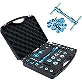 Hanlintk Bicycle Bearing Press Set,Drift Bike Tool Kit Set,Bike Tools for Wheels/Hub BB Axis Installation Universal Repair Ki