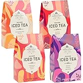 Harney & Sons Fresh Brew Iced Tea Sampler, 4 boxes with 3 bags each, Brews 24 quart of Tea