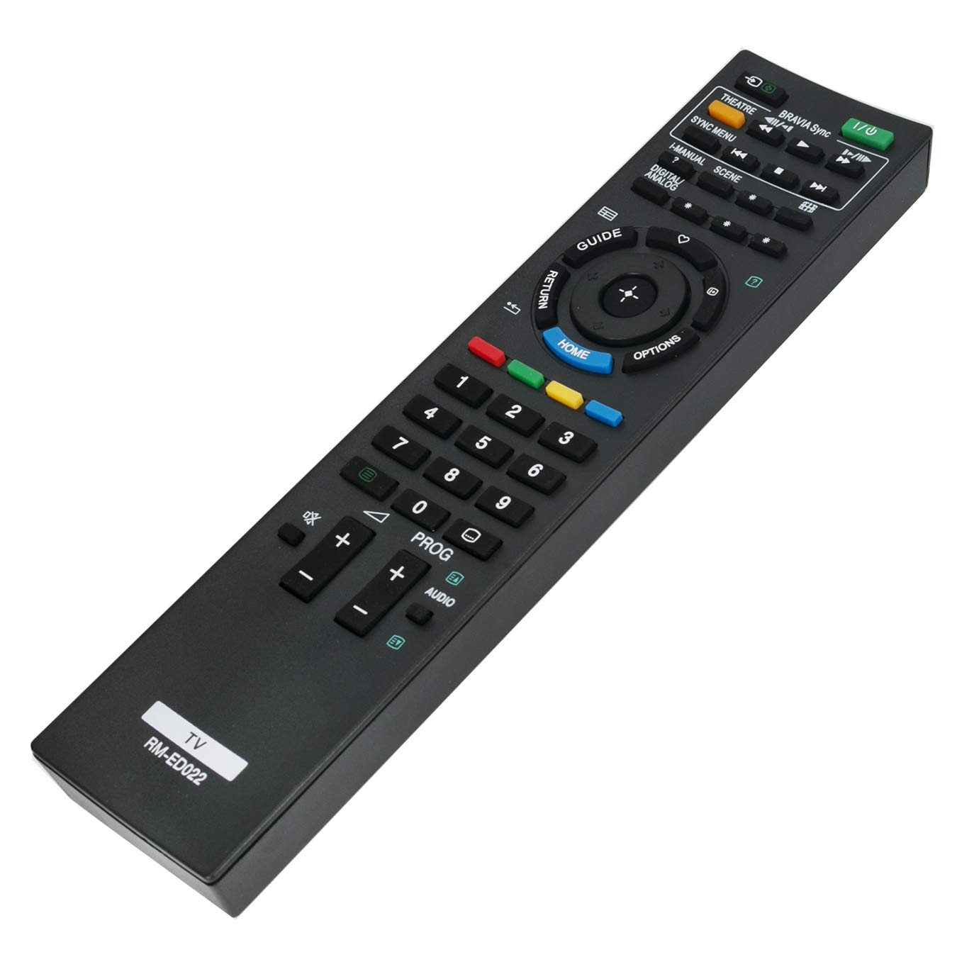 VINABTY RM-ED022 Replacement Remote Control Fit for Sony TV KDL-32BX400 KDL-40BX400 KDL-22EX302 KDL-26EX301 KDL-26EX302 KDL-32EX301 KDL-32EX302 KDL-32EX401 KDL-32EX402 KDL-37EX401 KDL-40EX401