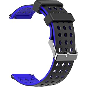 Amazon.com: B-Great 22mm Quick Release Silicone Watch Band ...