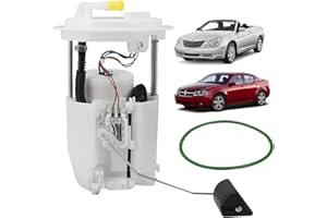 LONGKEES Electric Fuel Pump Assembly FIT Chrysler Sebring 2007–2010, 200 2011–2014, Dodge Avenger 2009–2014 – Replace OE# E7210M, SP7194M, 68033083AA, SP7095M