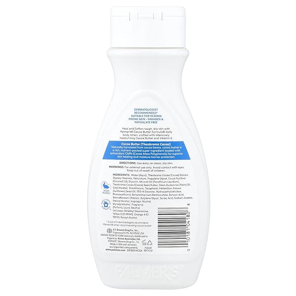 PALMER’S COCOA BUTTER FORMULA DAILY SKIN THERAPY BODY LOTION, 8.5 OZ.