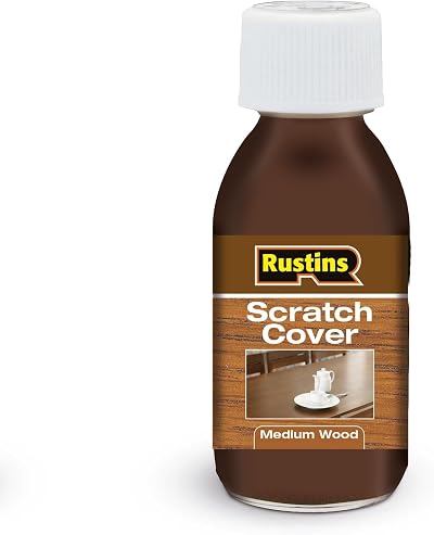 Rustins Scratch Cover Medium – Conceals Scratches on Medium-Toned Wood