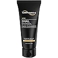 OMWAH Advanced Snail Mucin Gel Face Cleanser Infused with Activated Charcoal | Rich Daily Deep Cleansing Gel (3.5 OZ)