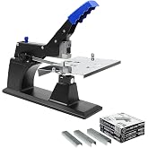 RAYSON SH-03 2-in-1 Heavy-Duty Stapler, Flat 60 Sheets, Saddle 30 Sheets | Manual heavy-duty stapler supports flat stapling up to 60 sheets and saddle stapling up to 30 sheets for booklets.