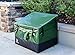 YardStash 76 Gallon Waterproof Deck Box, Portable Outdoor Storage Box for All Weather Tarpaulin Deck Box, Perfect for the Boat, Yard, Patio, or Camping – 76 Gallon, M Green