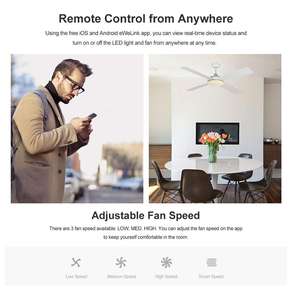 google home fan controller