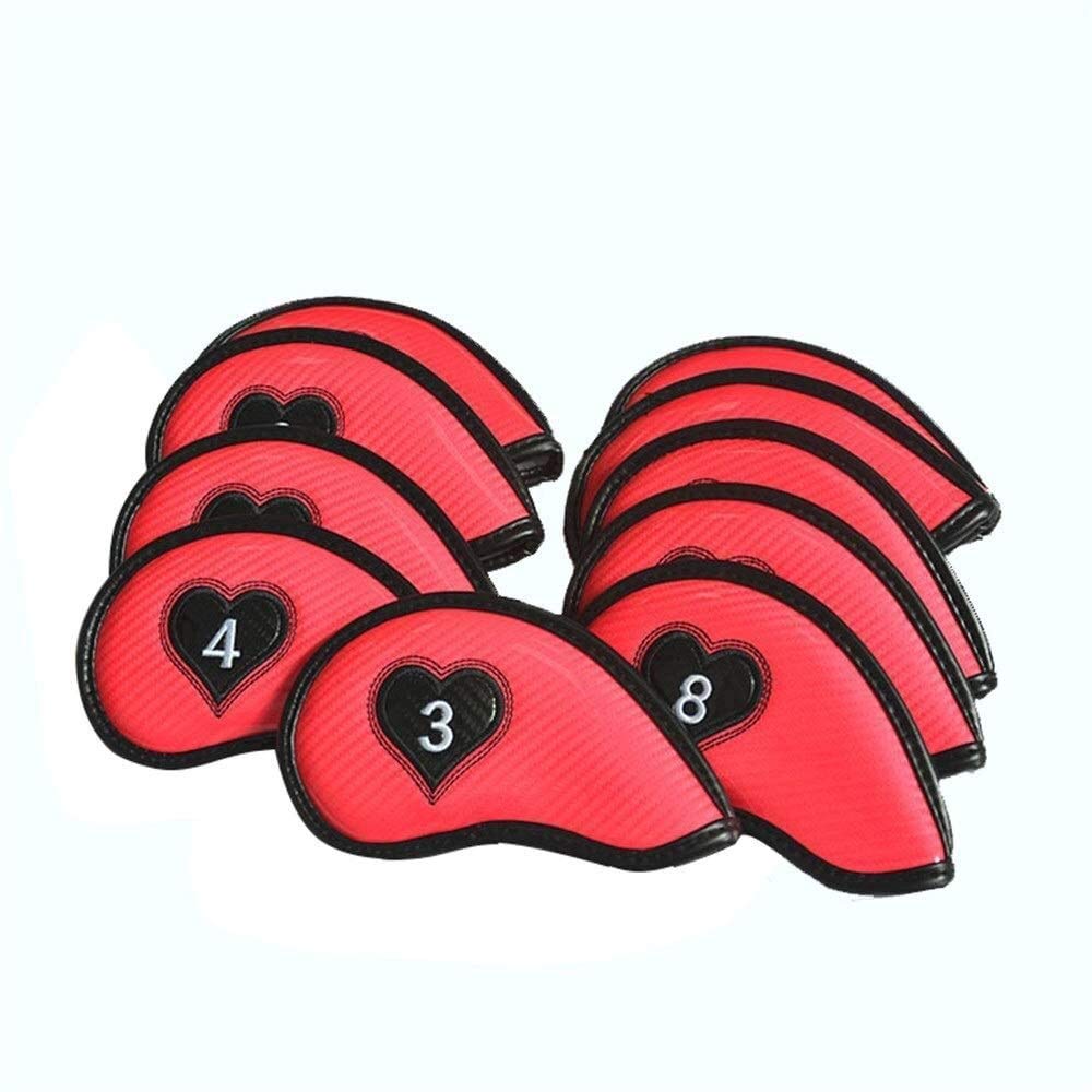 VSLIFE Golf Practice Accessory High-Grade PU Material Glossy Golf Putter Headcover Standard Size Moi