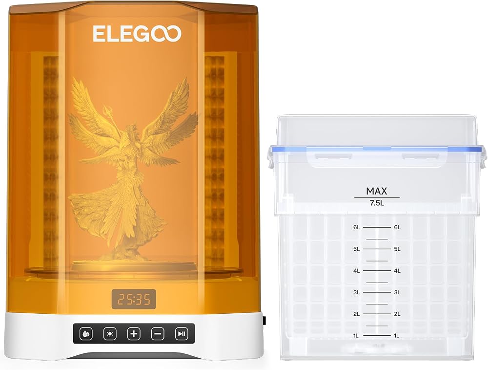 ELEGOO Mercury Plus V3.0 Wash and Cure Station 7.5L Large Capacity