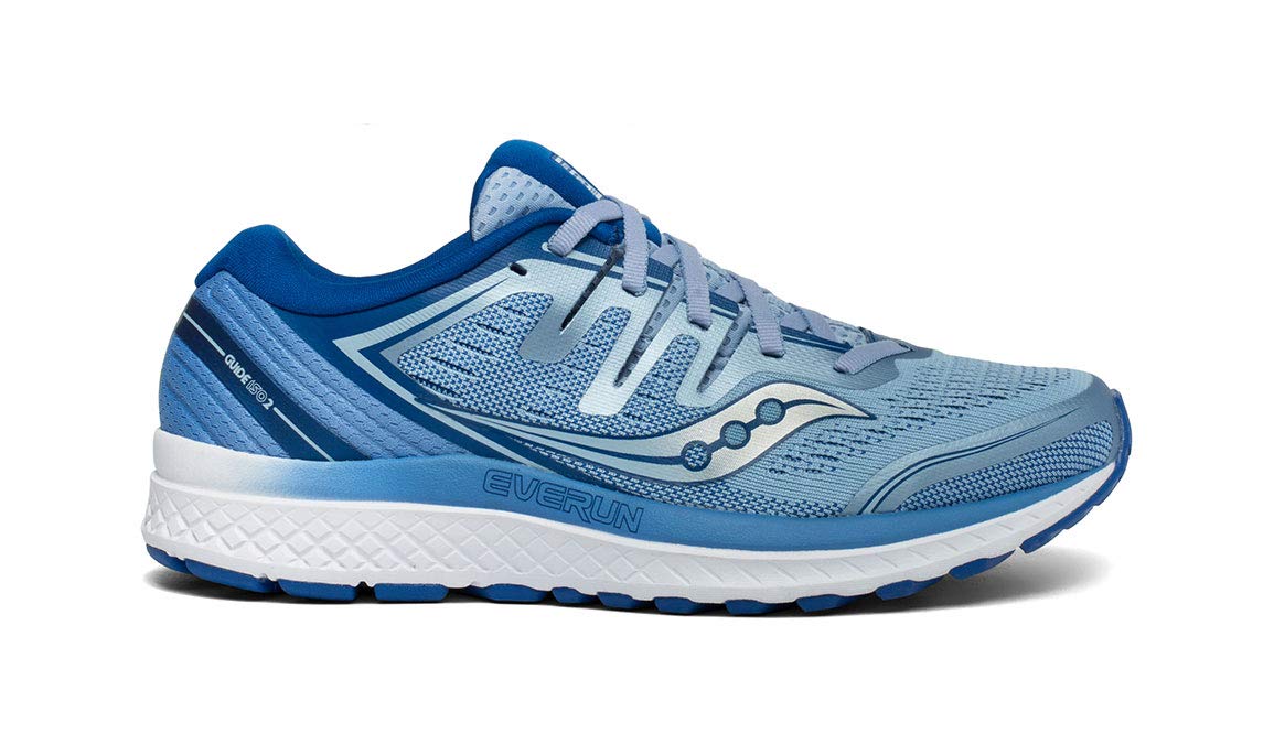 Saucony Women's Guide ISO 2 Running Shoe, Blue, 8.5