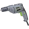 Genesis 4.2 Amp Corded Drill Variable Speed Reversible Electric with 3/8-Inch Keyless Chuck, Belt Clip, Rubberized Grip, Lock-On Button and 2 Year Warranty (GD38B)