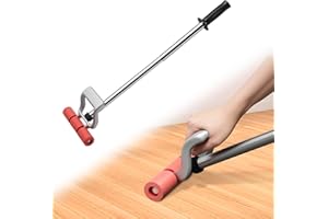Floor and Wall Roller for Vinyl Flooring,Heavy Duty Adjustable Rollers with Extendable 16" to 27.5" Handle Rubber Nylon Wheel