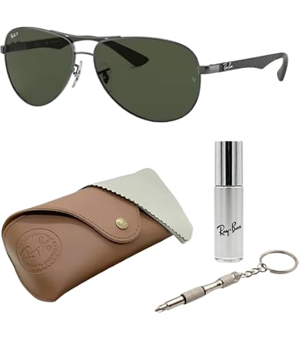 Amazon.com: Ray-Ban RB8313 CARBON FIBRE Sunglasses with Official