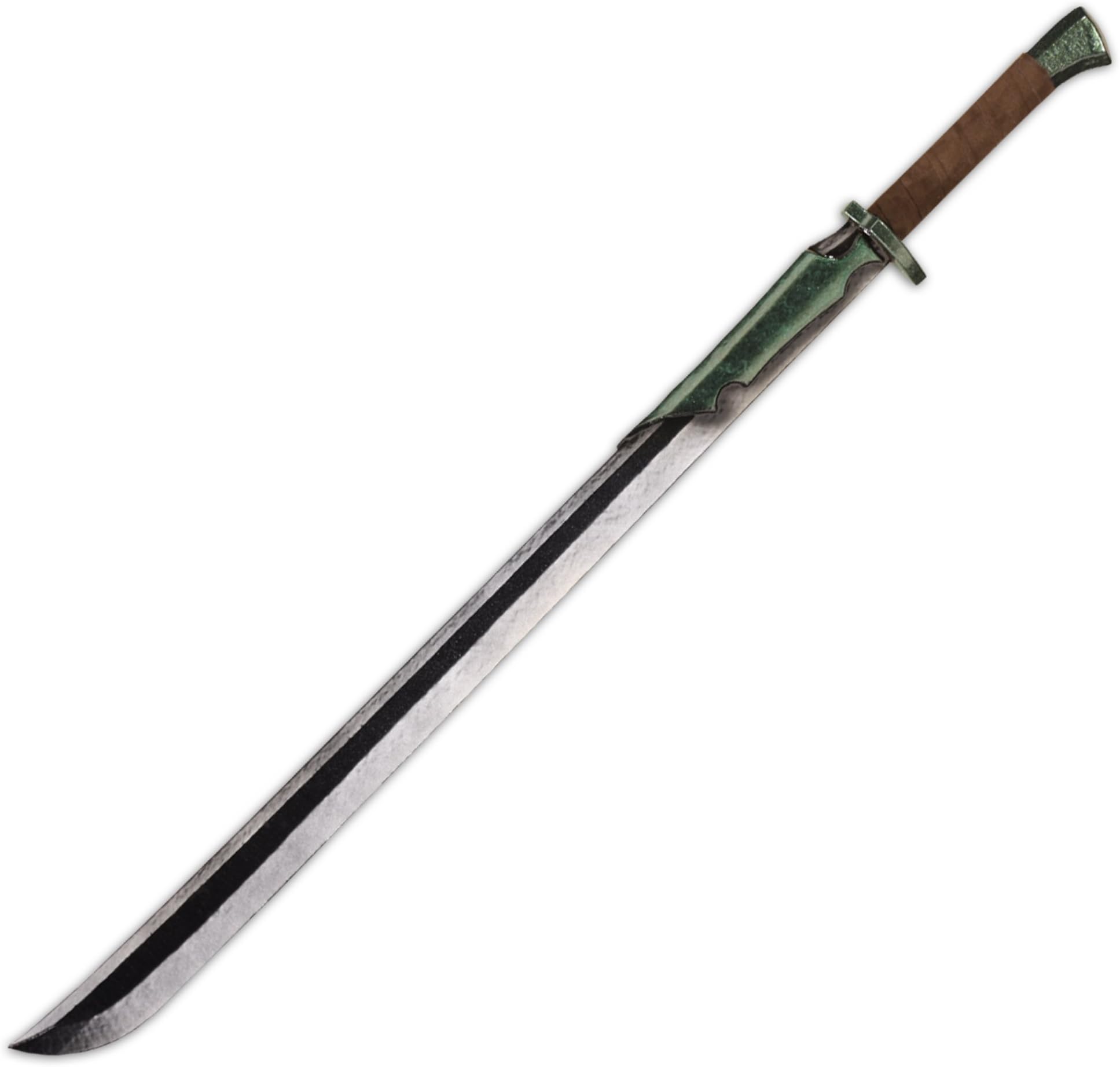 PALNATOKE LP0087 Elven Saber Long Sword, Green