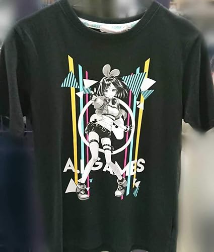 Amazon キズナアイ Avail メンズtシャツ L ラバーキーホルダー付き アベイル アイドル 芸能人グッズ 通販