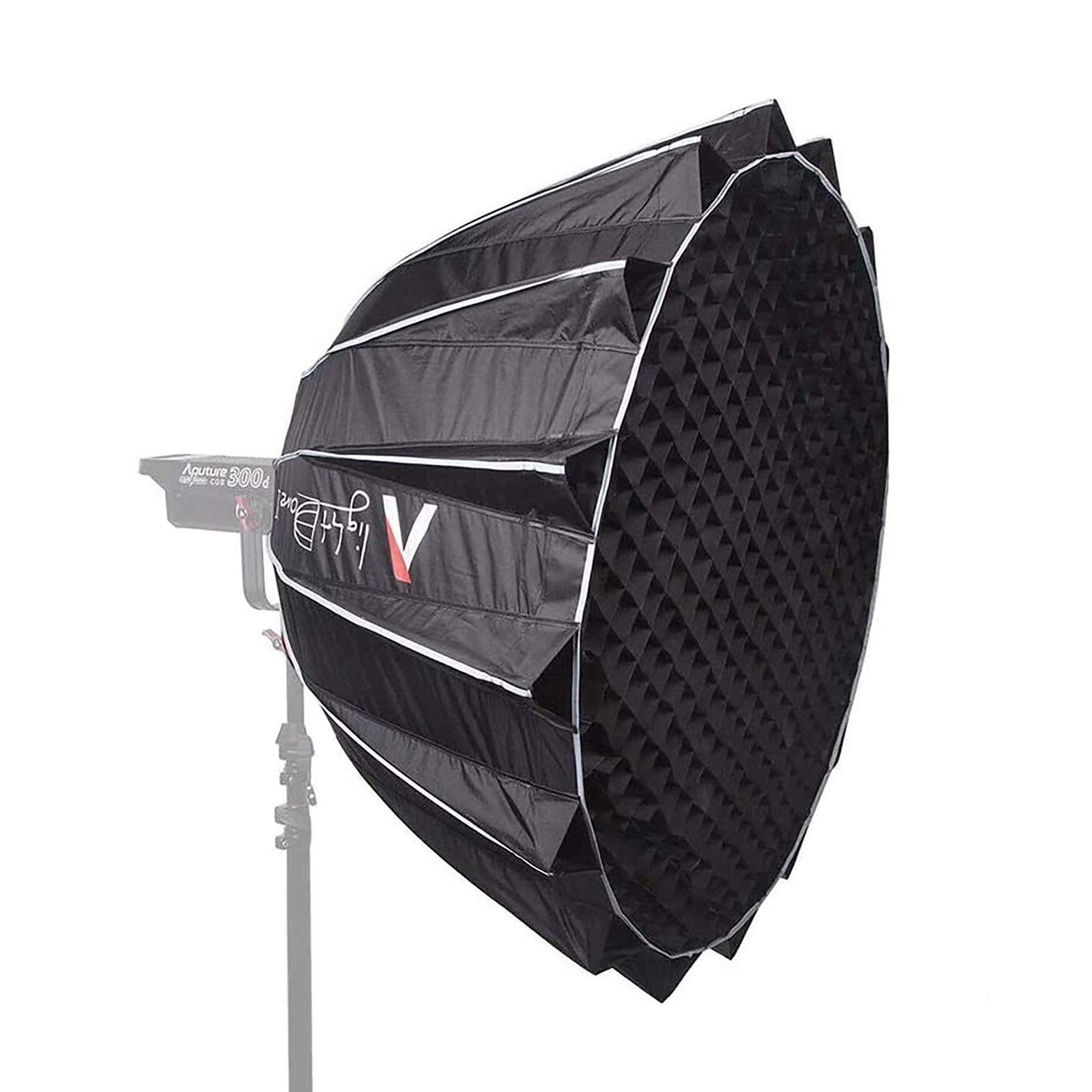 Aputure Light Dome II Softbox Bowens Mount with Diffuser and Honeycomb Grid for Studio Aputure C120D II C300D II 300X II 120T Mark 2 and Other Bowens Mount Lights, 35 Inch Deep Octagon Softbox