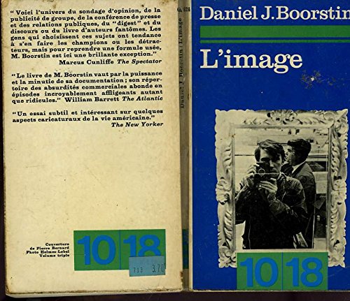 L'Image by BOORSTIN (Daniel J.). (Paperback)
