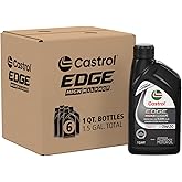 Castrol EDGE High Mileage 0W-20 Advanced Full Synthetic Motor Oil, 1 Quart, Pack of 6