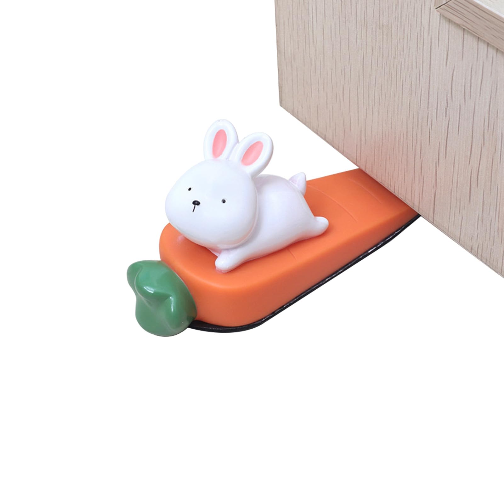 Cute Door Stopper, Decorative Door Stoppers Animal Door Stop Decorative Door Wedge for Home and Office Floor (Rabbit)