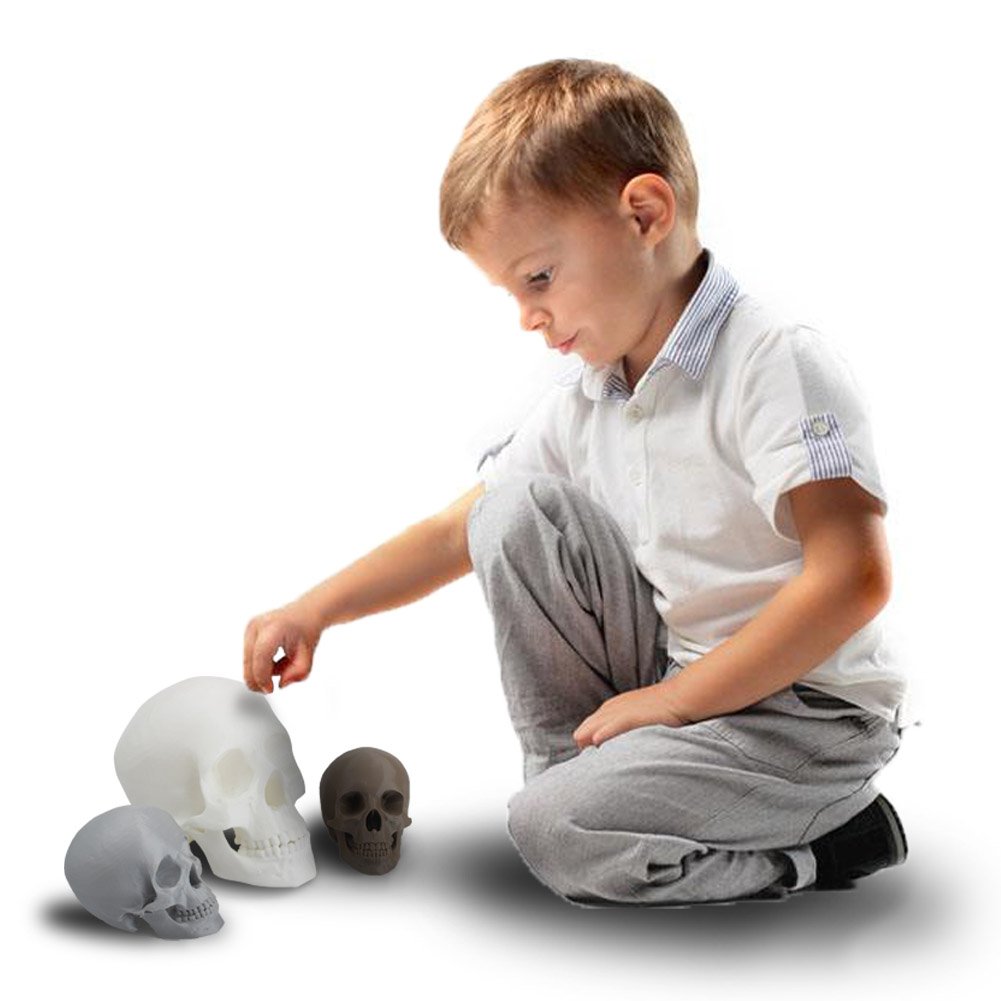 CREOZONE PLA 3D Printer Filament 1.75mm 1KG, 3D Printing Supplies, Dimensional Accuracy +/- 0.03mm, 2.2 LBS Spool, 3D Print Filament 1.75 for Most 3D Printer & 3D Pen (Black)