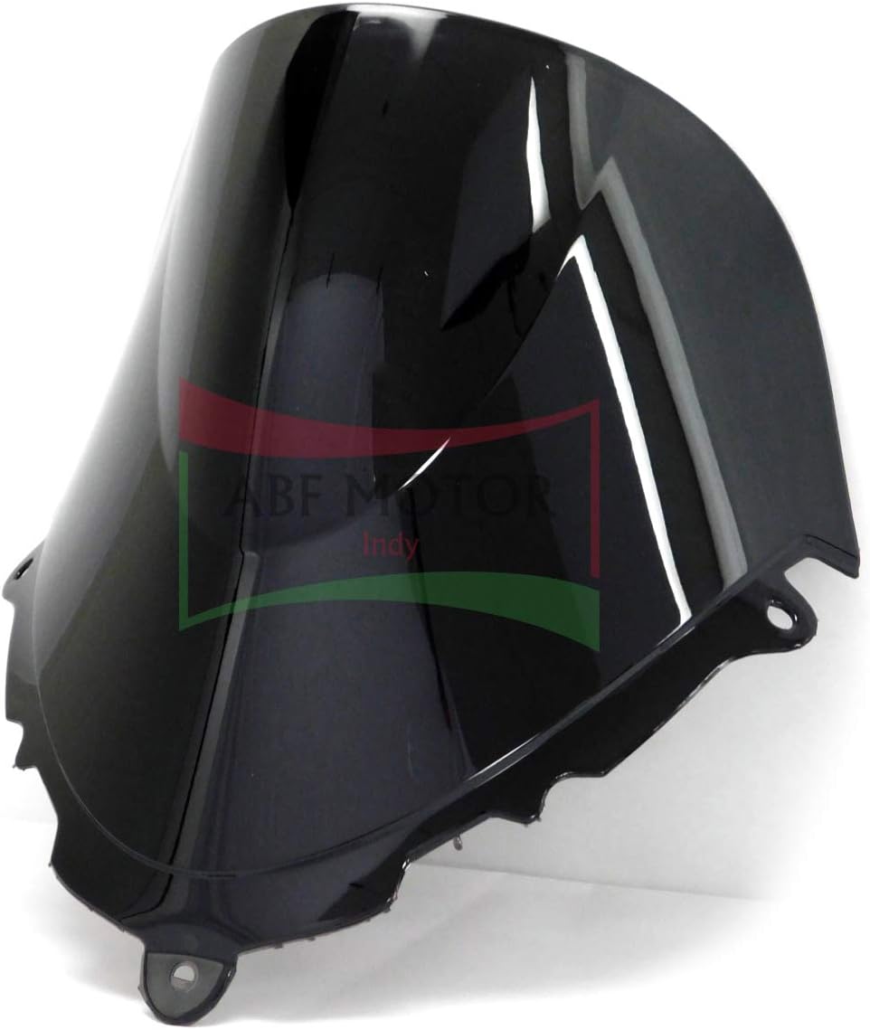 Protek ABS Plastic Injection Black Smoke Double Bubble Transparent Windscreen Windshield for 1998 1999 2000 2001 2002 2003 2004 2005 2006 Suzuki Katana 600 750 GSX600F GSX750F