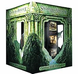 Le Seigneur Des Anneaux La Trilogie Coffret Collector + 2 Statuettes