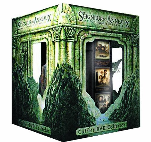 Le Seigneur Des Anneaux La Trilogie Coffret Collector + 2 Statuettes