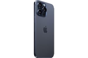Apple iPhone 15 Pro Max, 256GB, Blue Titanium - Unlocked (Renewed)