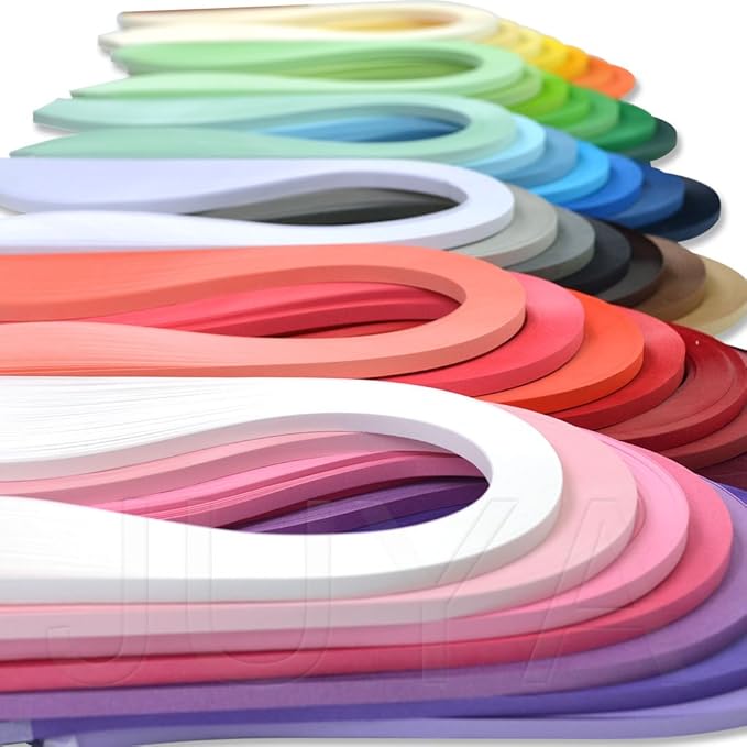JUYA Paper Quilling Set up to 42 Colors One Color and 100 Strips per