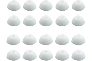 RACOFSB 5 Sets Pro Fingerboard Bushings 75A Good Rebound Urethane Material for Professional Fingerboard Trucks (75A White)