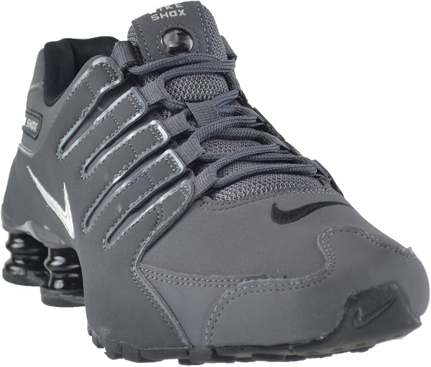 nike shox nz dark grey