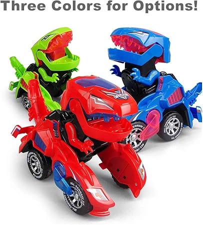 dinosaur car robot