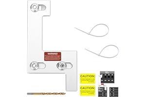 STPCTOU Generator Interlock Kit Compatible with ITE, Siemens, Gould, Murray, Thomas and Betts, 150 or 200 Amp Panels, 1 1/4" Spacing Between Main and Generator Breakers.