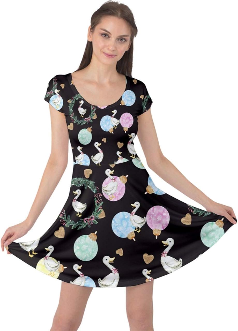 yellow cap sleeve dress