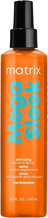Matrix Total Results Mega Sleek Iron Smoother Heat Protection Spray 230C 250ml view 1