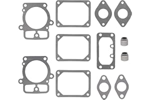 NIMTEK Engine Valve Gasket Cylinder Head Gasket Set for B&S 694013 499890 693997