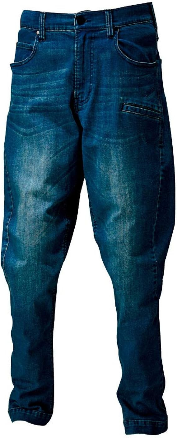 Amazon Co Jp 寅壱 デニムトラスタイルパンツ 50 7 幅広 ニッカポッカ デニム 現場 作業服 作業着 作業ズボン ユニフォーム ストレッチ ジーンズ 動きやすい かっこいい プロユニオリジナルステッカー付き 服 ファッション小物