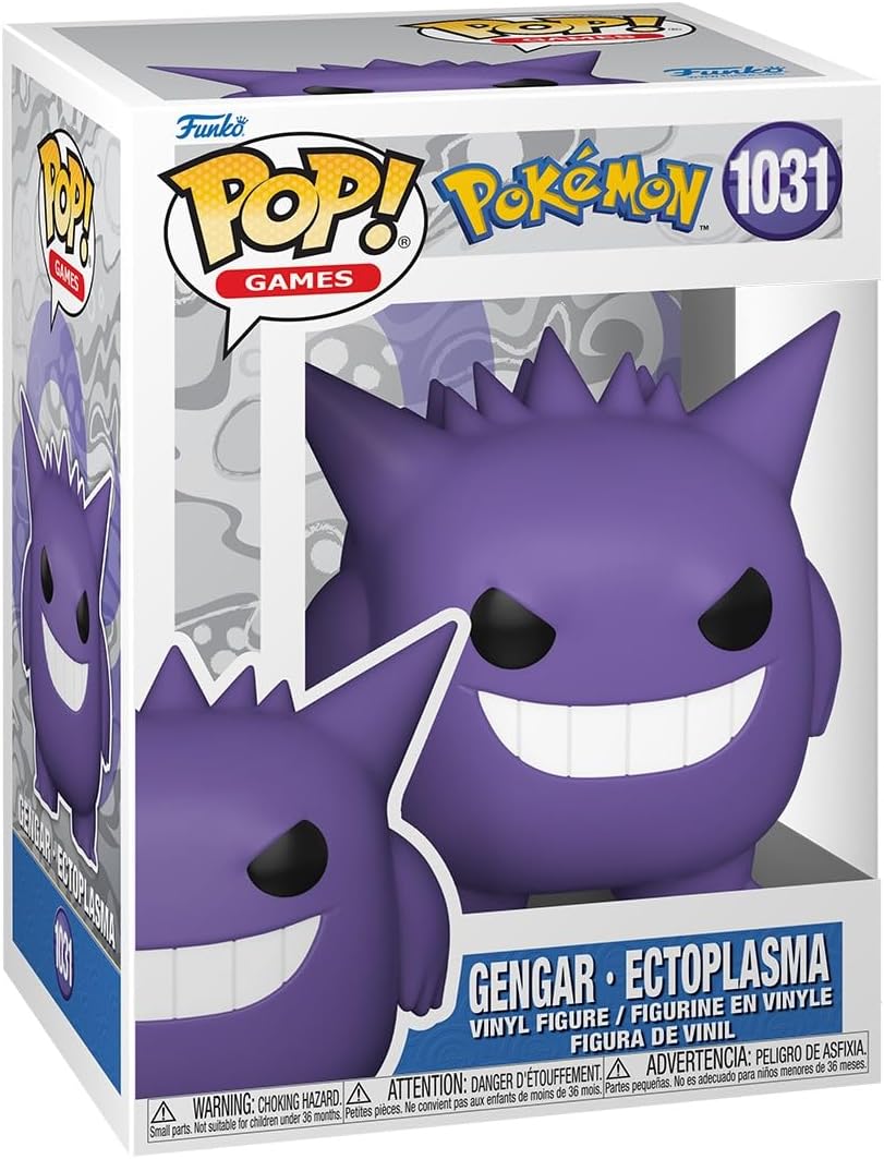 Funko Pop! Games Pokemon Gengar Vinyl Figure 3.75in Collectible