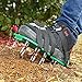 Ohuhu Heavy Duty Lawn Aerator Shoes with 4 Adjustable Straps & Strong Zinc Alloy Buckles, Spiked Sandals for Lawn