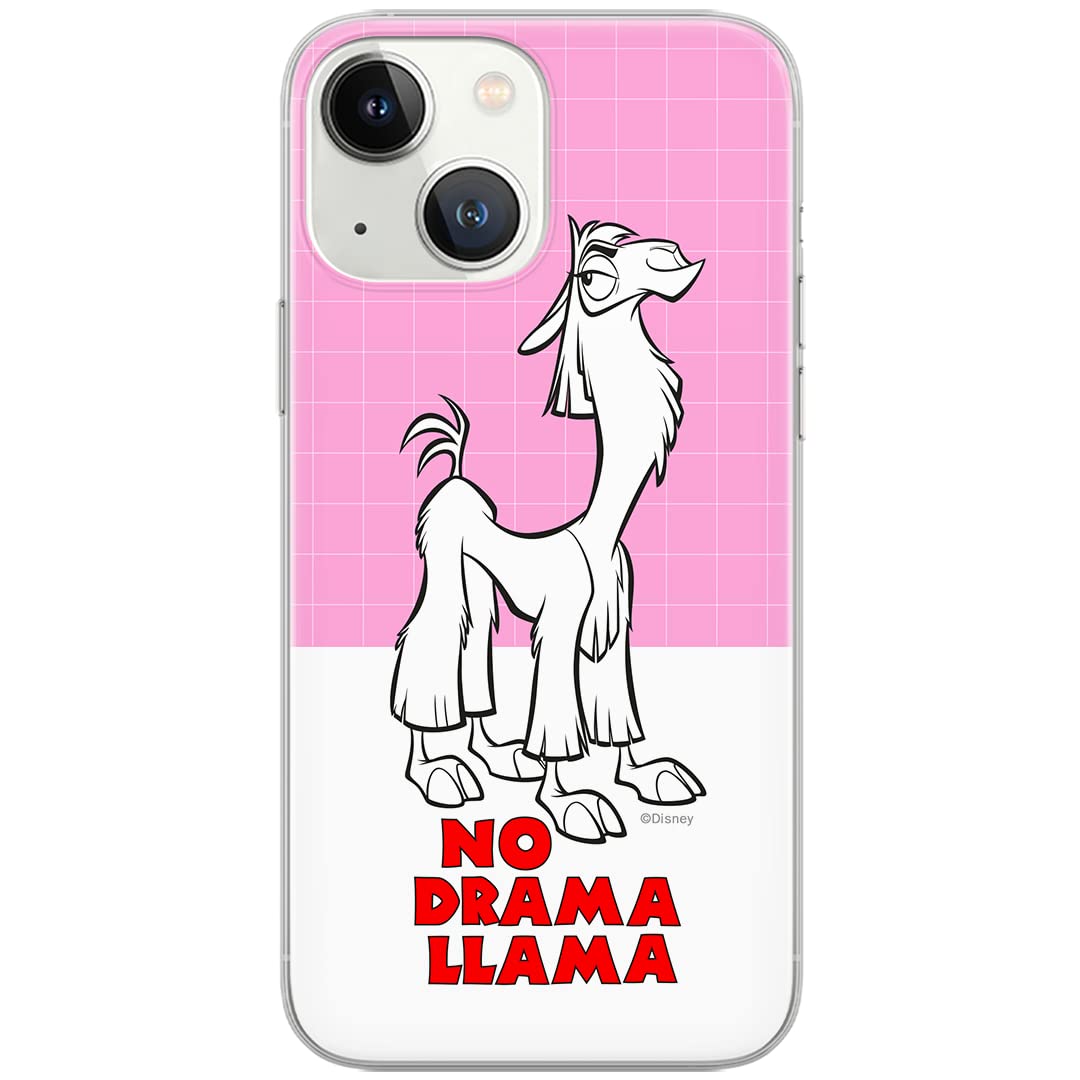 ERT GROUP mobile phone case for iPhone 13 MINI original and officially licensed Disney pattern The Emperor's New Groove 001 optimally adapted to the shape of the mobile phone, case made of TPU