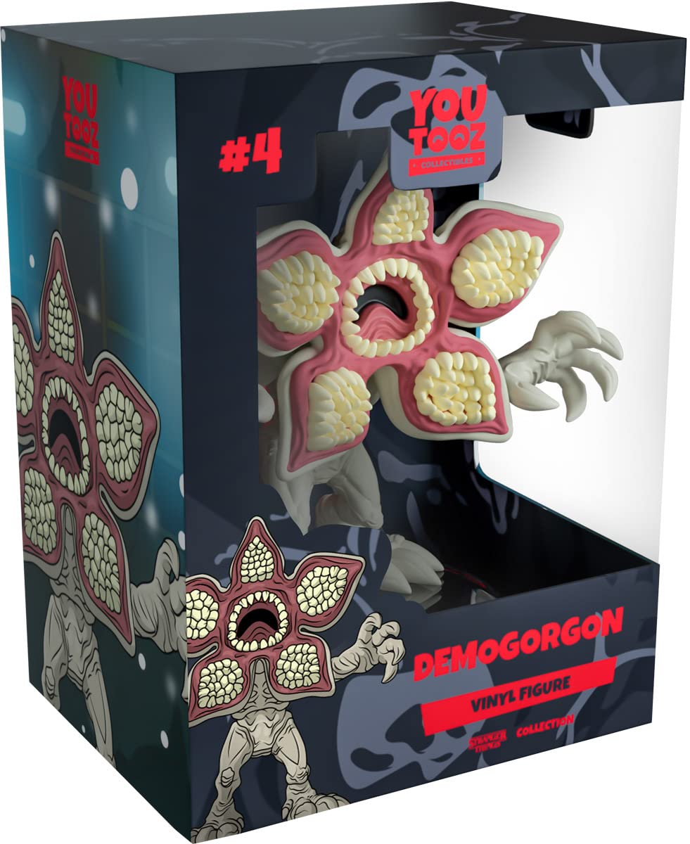 You Tooz Demogorgon 4.3" inch Vinyl Figure, Demogorgon from Netflix Stranger Things Series by Youtooz Stranger Things Collection, Black