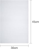 Pllieay 4 Pieces White Aida Cloth 14 Count Cross Stitch Fabric 45x30 cm view 3