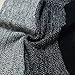 Zicac Men's Casual Fashion Pullover Sweater Assorted Knitwear (US:S(Asian Size Tag L), Black)