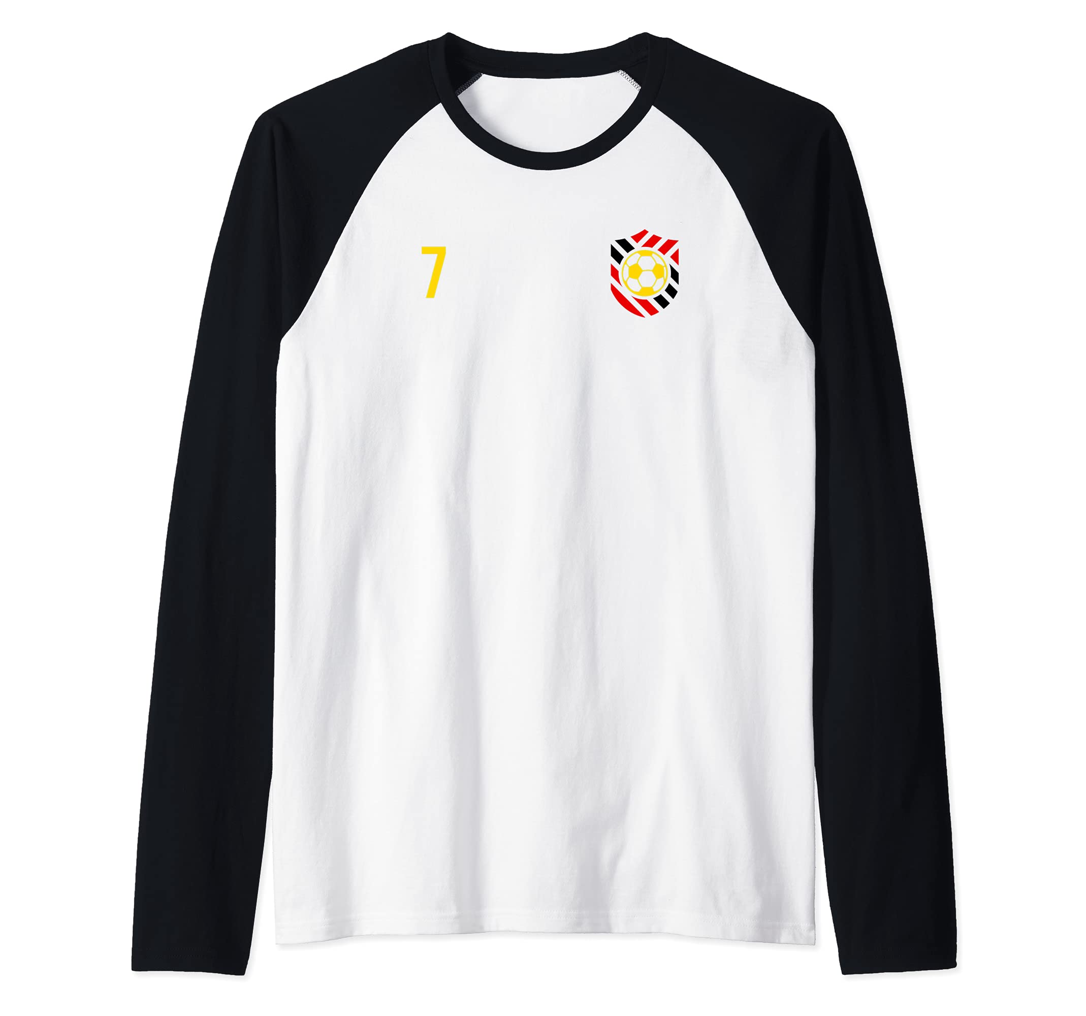 Flag Germany Raglan Baseball Tee