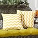 Greendale Home Fashions 17 in. Outdoor Accent Pillow (set of 2), Zigzag