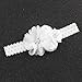 MauSong Christening Headbands Baptism Headbands with Bows