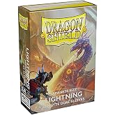 10 Packs Dragon Shield Dual Matte Mini Japanese Lightning 60 ct Card Sleeves Display Case