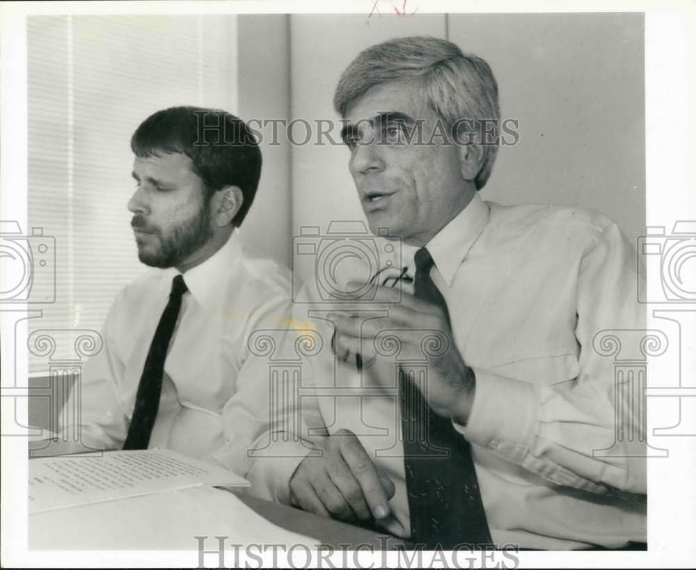 Vintage Photos 1991 Joel Androphy and David Berg, Houston Attorney - hca71441
