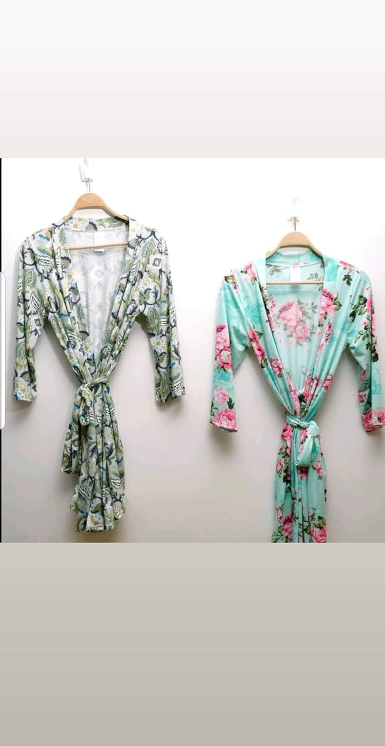 nursing robe and swaddle