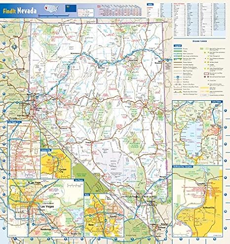 Amazon ネバダ州の壁マップ 16 75インチ X 17 75インチ 紙